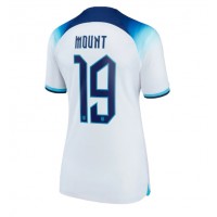 Anglicko Mason Mount #19 Domáci Ženy futbalový dres MS 2022 Krátky Rukáv